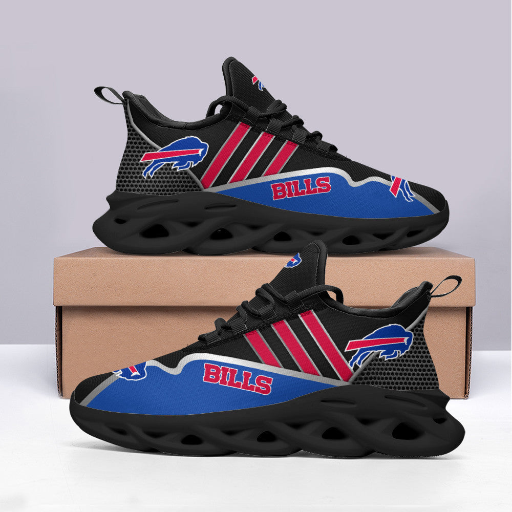 Buffalo Bills NFL Max Soul Shoes Sneakers for Men And Women – NFL Football Fan Shoes, Team Sneakers