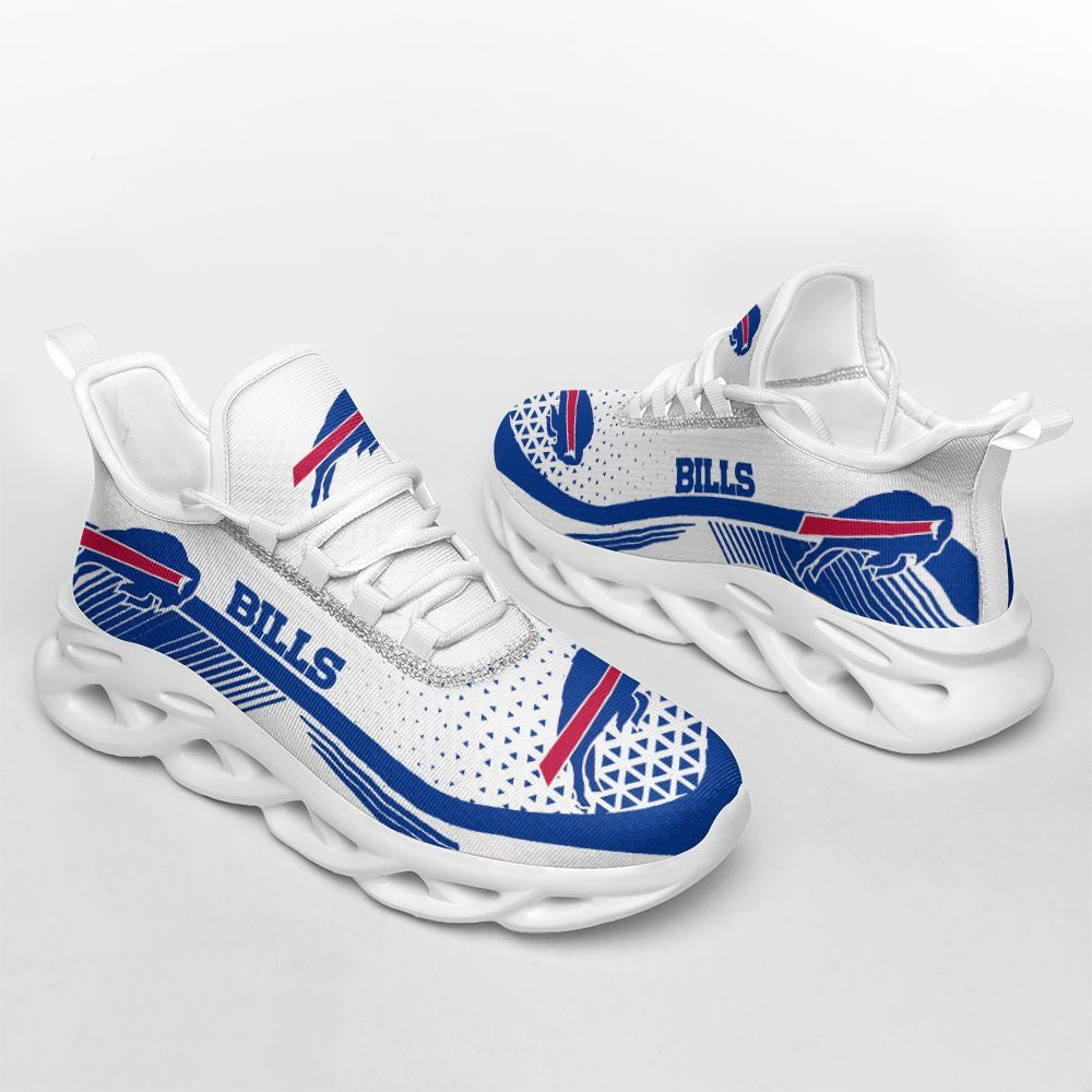 Buffalo Bills NFL Max Soul Shoes Sneakers for Men And Women – NFL Football Fan Shoes, Team Sneakers