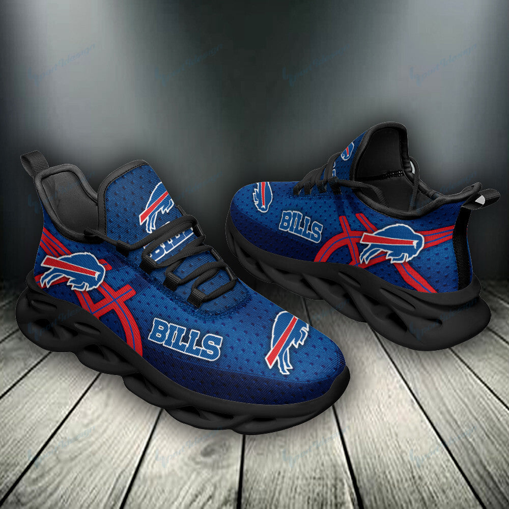 Buffalo Bills NFL Max Soul Shoes Sneakers for Men And Women – NFL Football Fan Shoes, Team Sneakers - Image 4