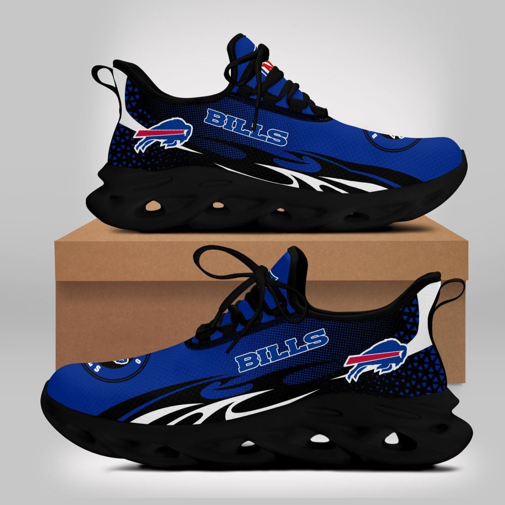 Buffalo Bills NFL Max Soul Shoes Sneakers for Men And Women – NFL Football Fan Shoes, Team Sneakers