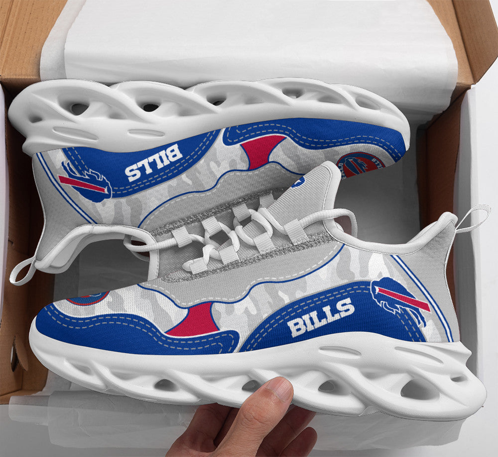 Buffalo Bills NFL Max Soul Shoes Sneakers for Men And Women – NFL Football Fan Shoes, Team Sneakers - Image 3