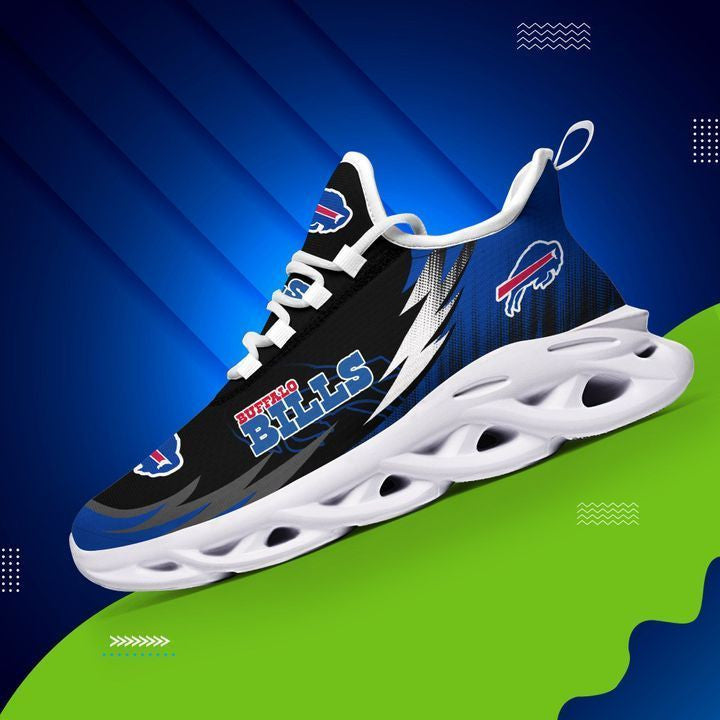 Buffalo Bills NFL Max Soul Shoes Sneakers for Men And Women – NFL Football Fan Shoes, Team Sneakers