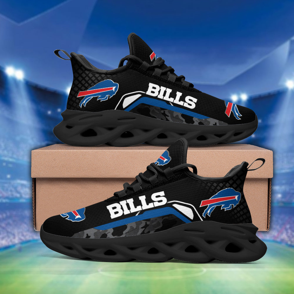 Buffalo Bills NFL Max Soul Shoes Sneakers for Men And Women – NFL Football Fan Shoes, Team Sneakers - Image 4