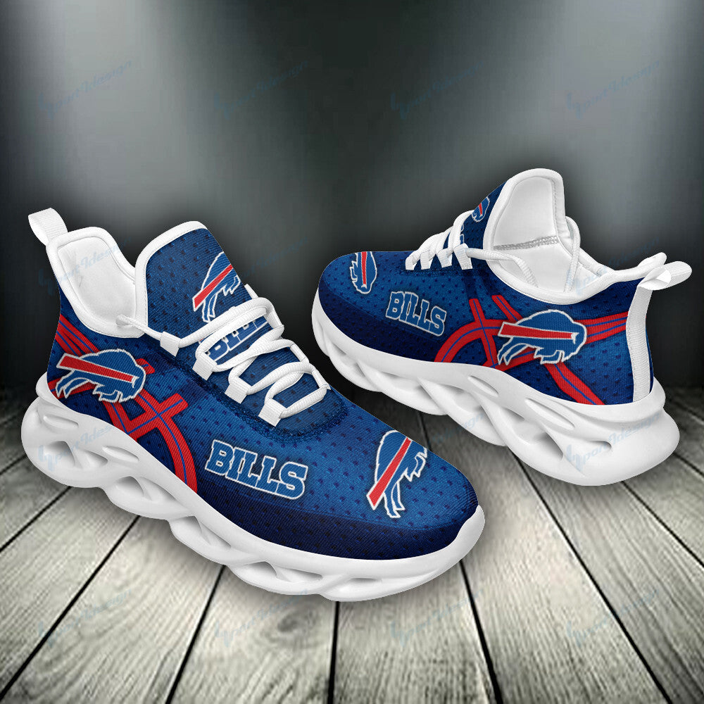 Buffalo Bills NFL Max Soul Shoes Sneakers for Men And Women – NFL Football Fan Shoes, Team Sneakers - Image 3