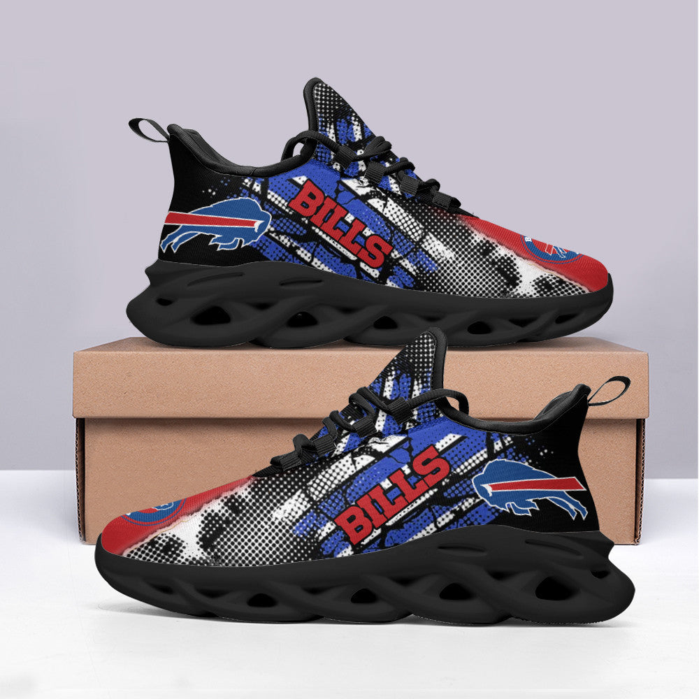 Buffalo Bills NFL Max Soul Shoes Sneakers for Men And Women – NFL Football Fan Shoes, Team Sneakers