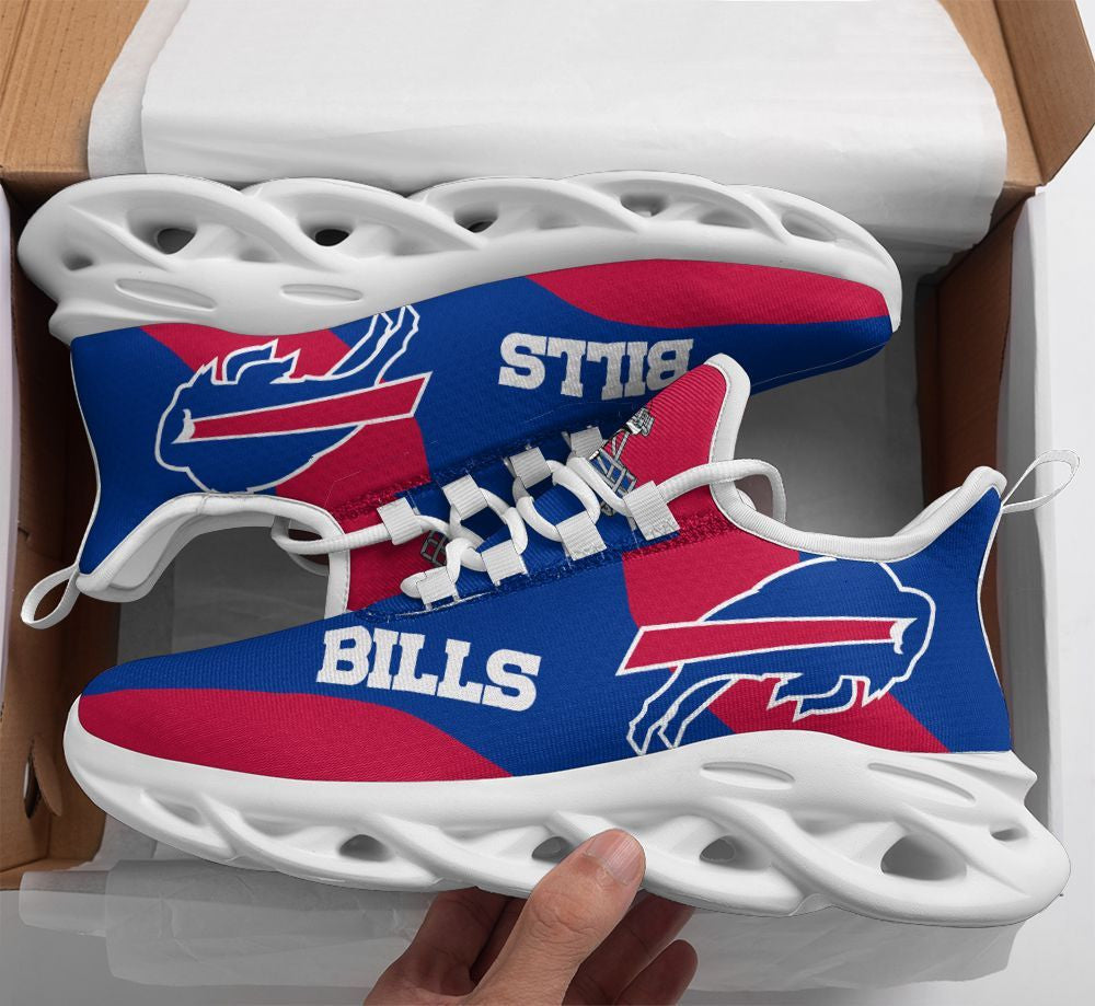 Buffalo Bills NFL Max Soul Shoes Sneakers for Men And Women – NFL Football Fan Shoes, Team Sneakers
