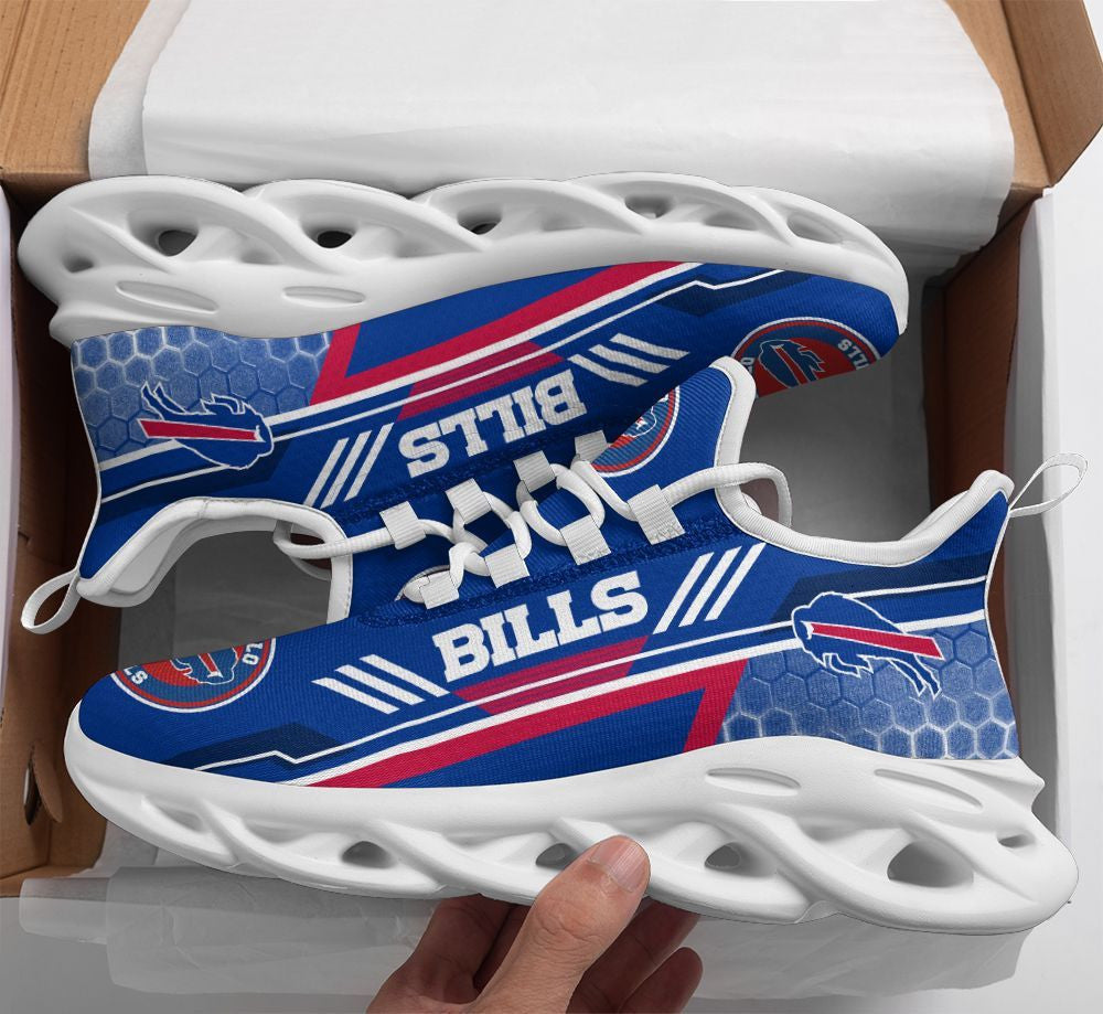 Buffalo Bills NFL Max Soul Shoes Sneakers for Men And Women – NFL Football Fan Shoes, Team Sneakers