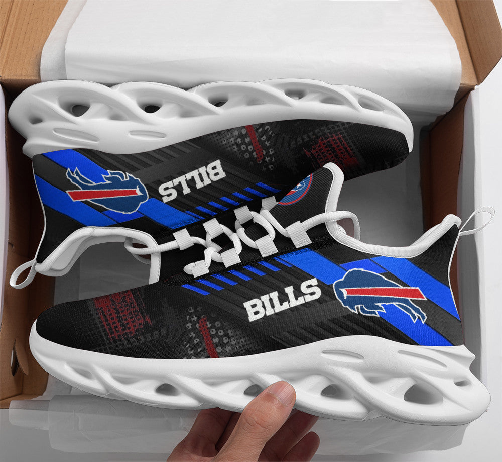 Buffalo Bills NFL Max Soul Shoes Sneakers for Men And Women – NFL Football Fan Shoes, Team Sneakers