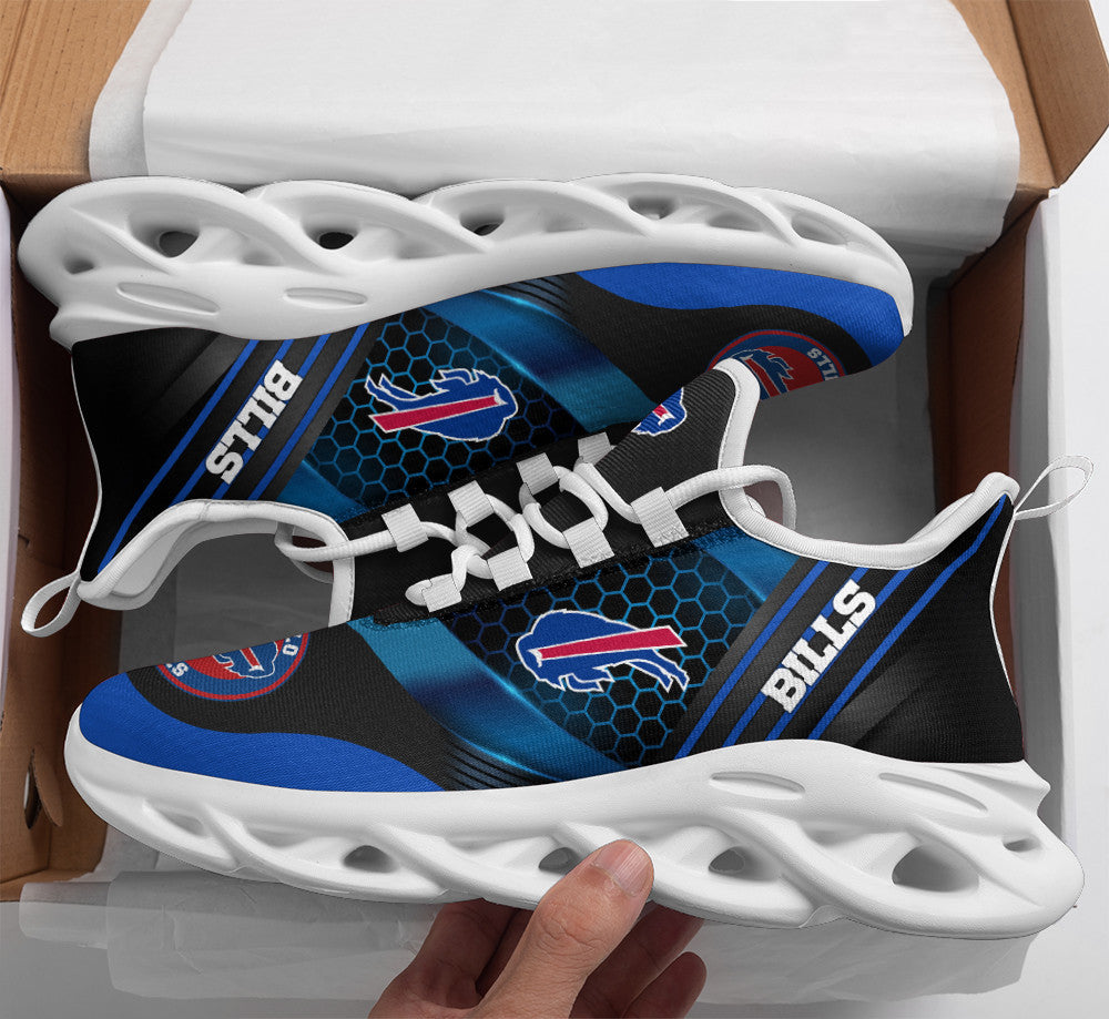 Buffalo Bills NFL Max Soul Shoes Sneakers for Men And Women – NFL Football Fan Shoes, Team Sneakers - Image 3