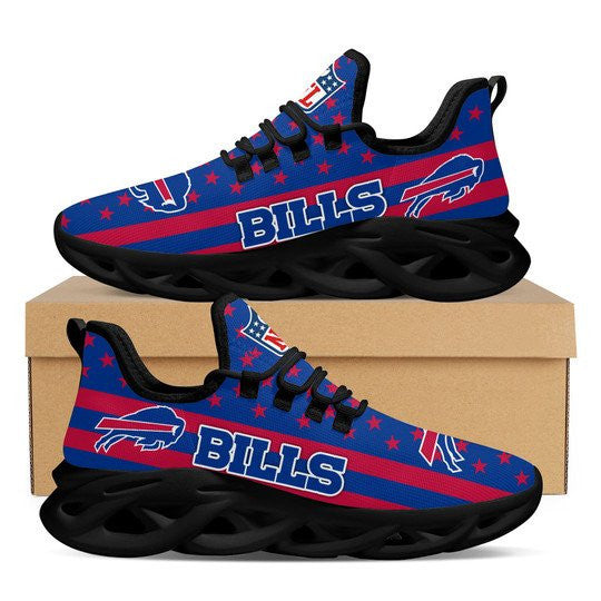 Buffalo Bills NFL Max Soul Shoes Sneakers for Men And Women – NFL Football Fan Shoes, Team Sneakers - Image 4