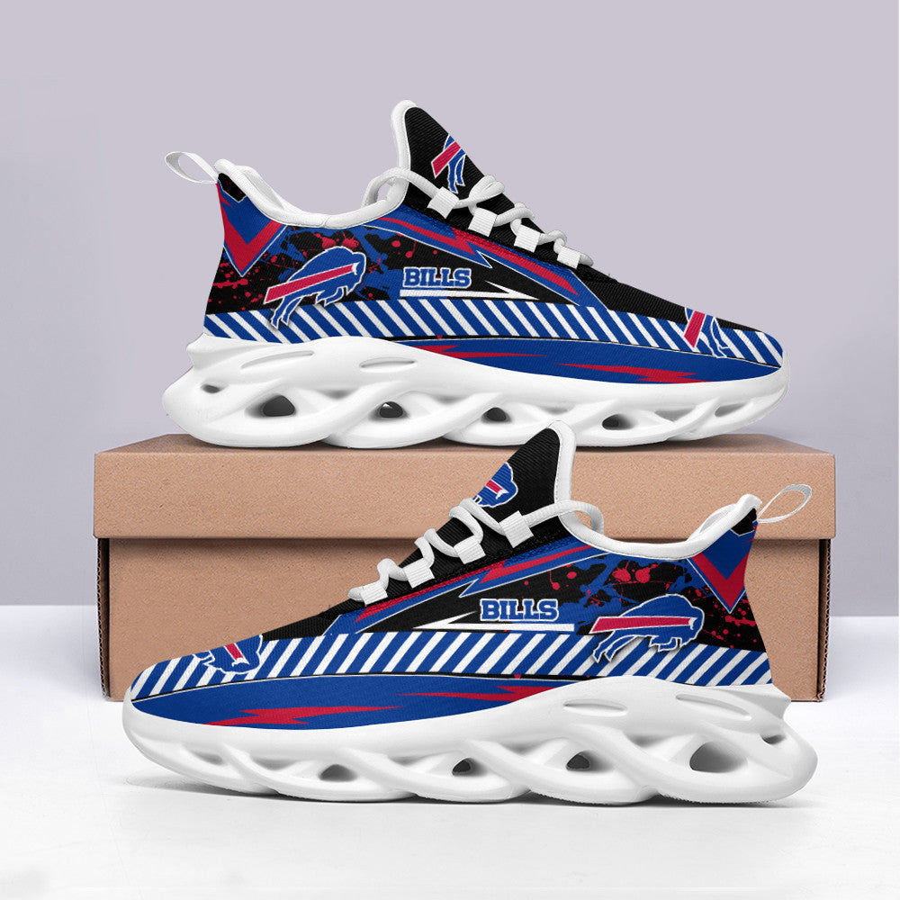 Buffalo Bills NFL Max Soul Shoes Sneakers for Men And Women – NFL Football Fan Shoes, Team Sneakers