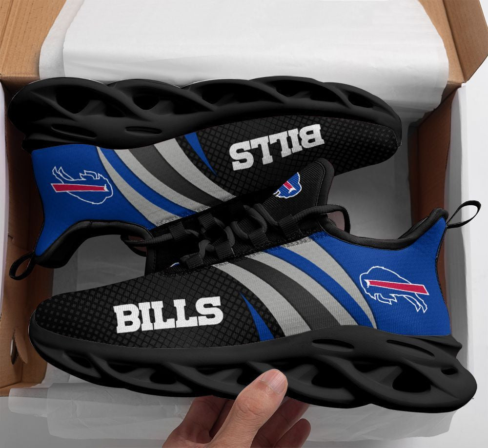 Buffalo Bills NFL Max Soul Shoes Sneakers for Men And Women – NFL Football Fan Shoes, Team Sneakers - Image 3