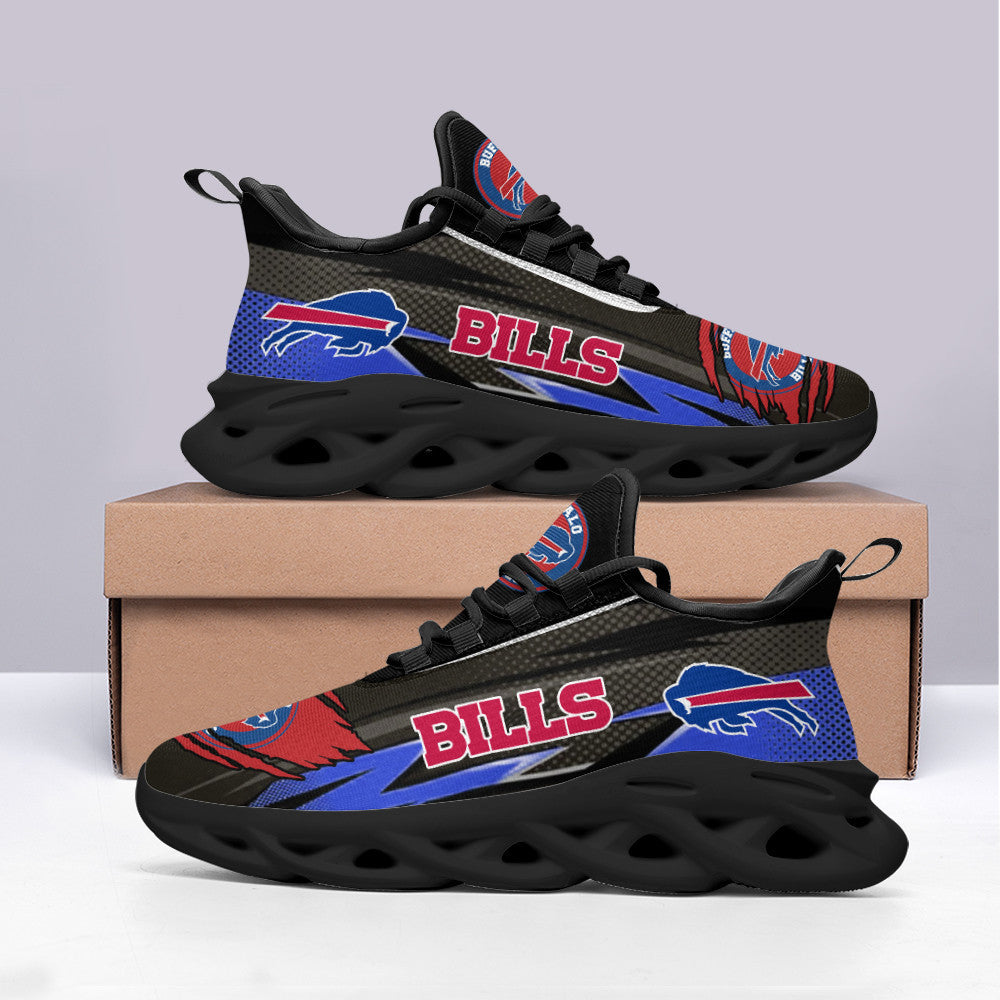 Buffalo Bills NFL Max Soul Shoes Sneakers for Men And Women – NFL Football Fan Shoes, Team Sneakers
