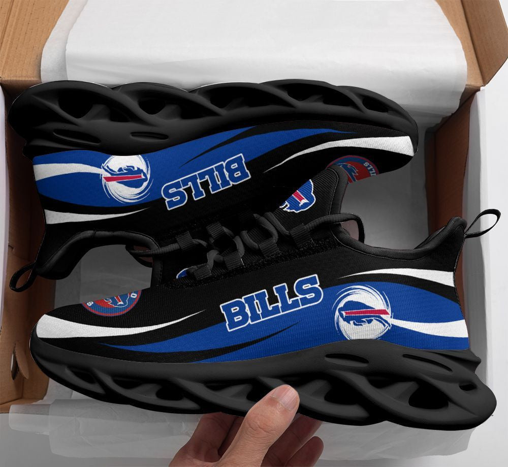 Buffalo Bills NFL Max Soul Shoes Sneakers for Men And Women – NFL Football Fan Shoes, Team Sneakers - Image 4