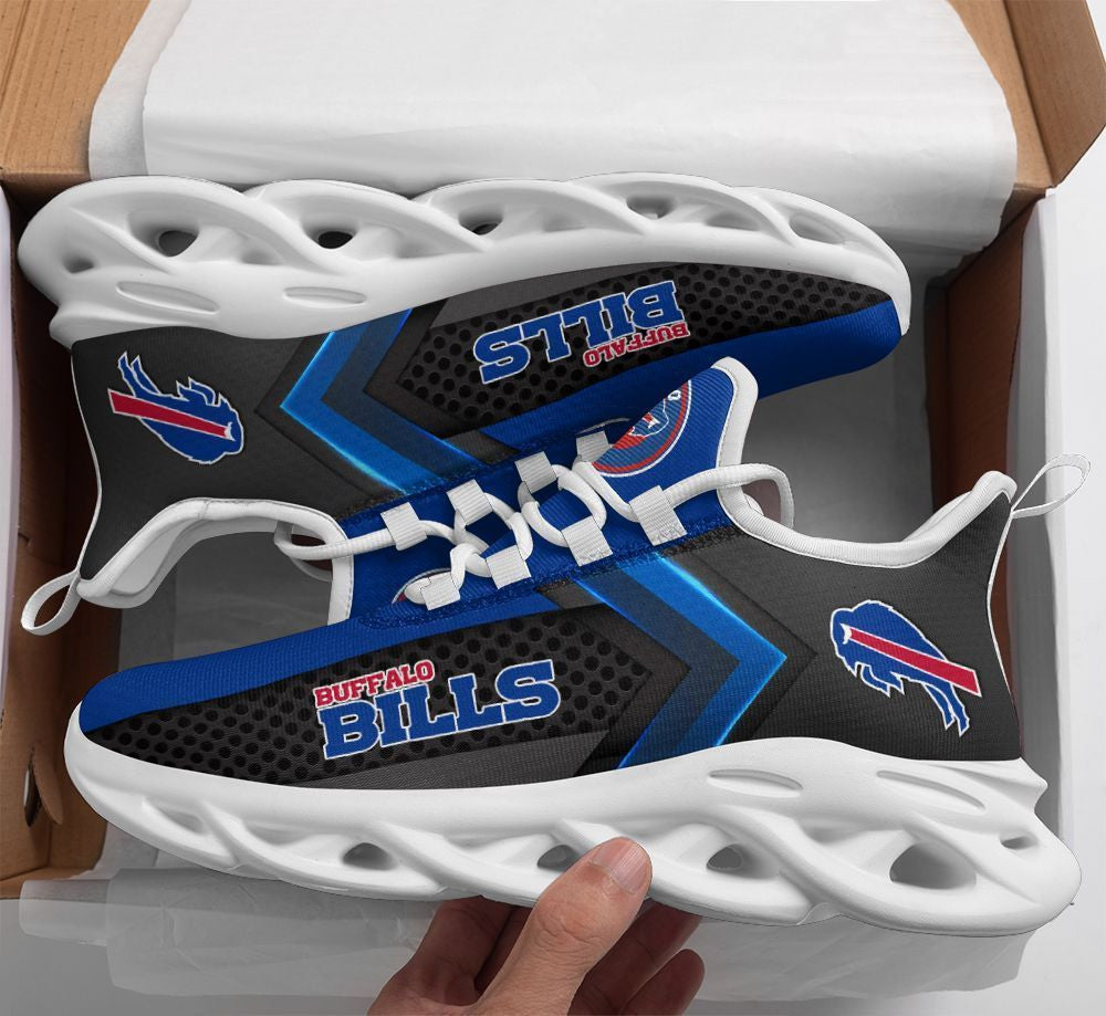 Buffalo Bills NFL Max Soul Shoes Sneakers for Men And Women – NFL Football Fan Shoes, Team Sneakers