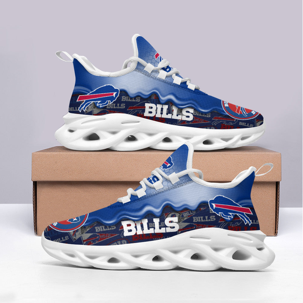 Buffalo Bills NFL Max Soul Shoes Sneakers for Men And Women – NFL Football Fan Shoes, Team Sneakers