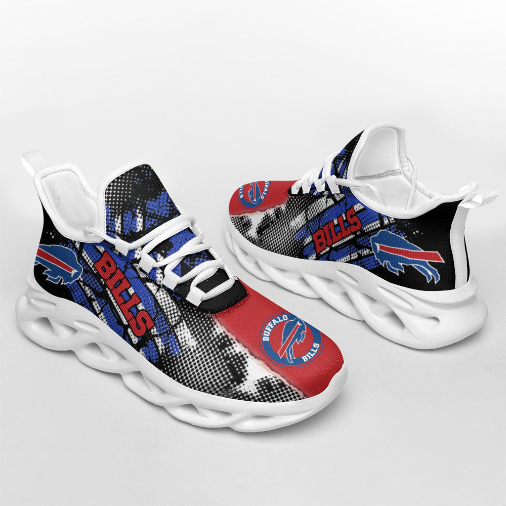 Buffalo Bills NFL Max Soul Shoes Sneakers for Men And Women – NFL Football Fan Shoes, Team Sneakers - Image 4