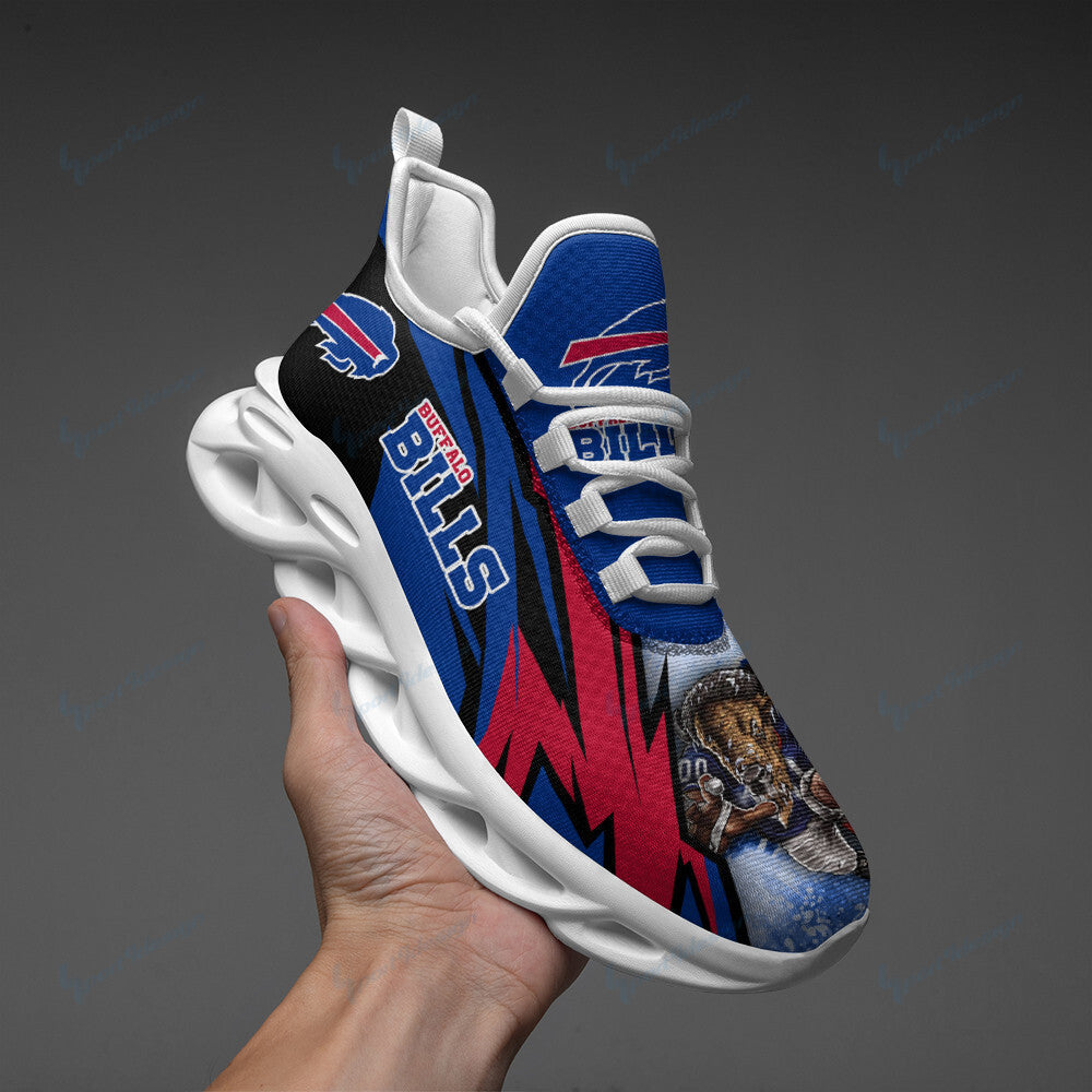 Buffalo Bills NFL Max Soul Shoes Sneakers for Men And Women – NFL Football Fan Shoes, Team Sneakers - Image 5