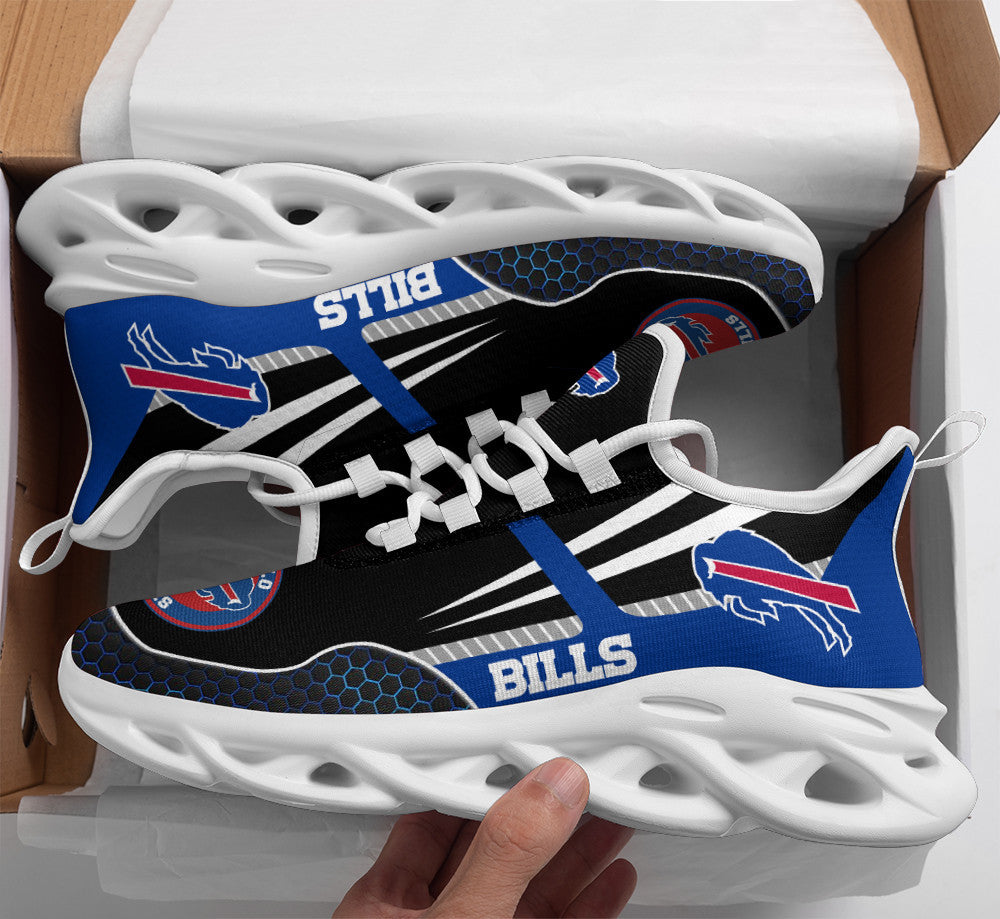 Buffalo Bills NFL Max Soul Shoes Sneakers for Men And Women – NFL Football Fan Shoes, Team Sneakers