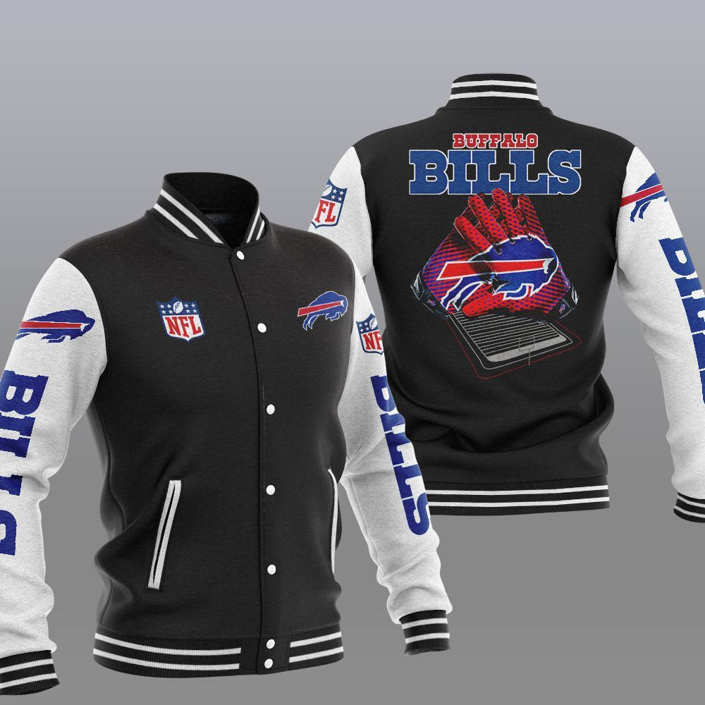 Buffalo Bills Varsity Baseball Jacket for Men & Women | NFL Team Fan Gift