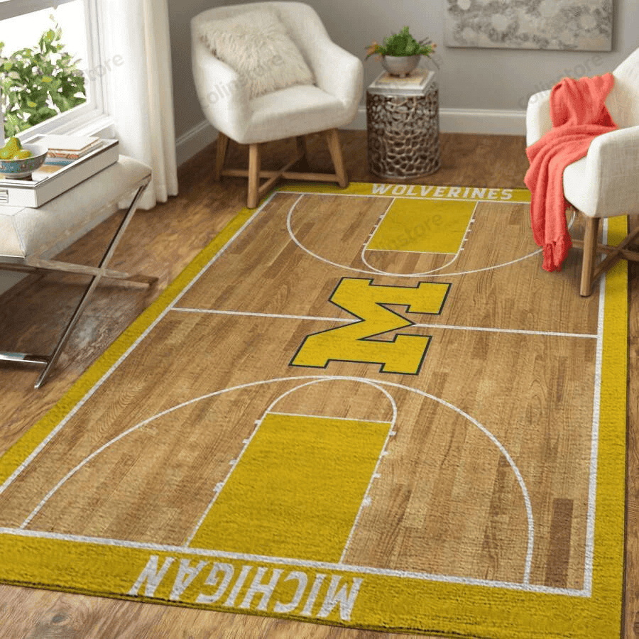 Buffalo Sabres Team Logo Grey Wooden 3D Rectangle Area Rug – Full Print Carpet For Living Room & Bedroom Home Decor