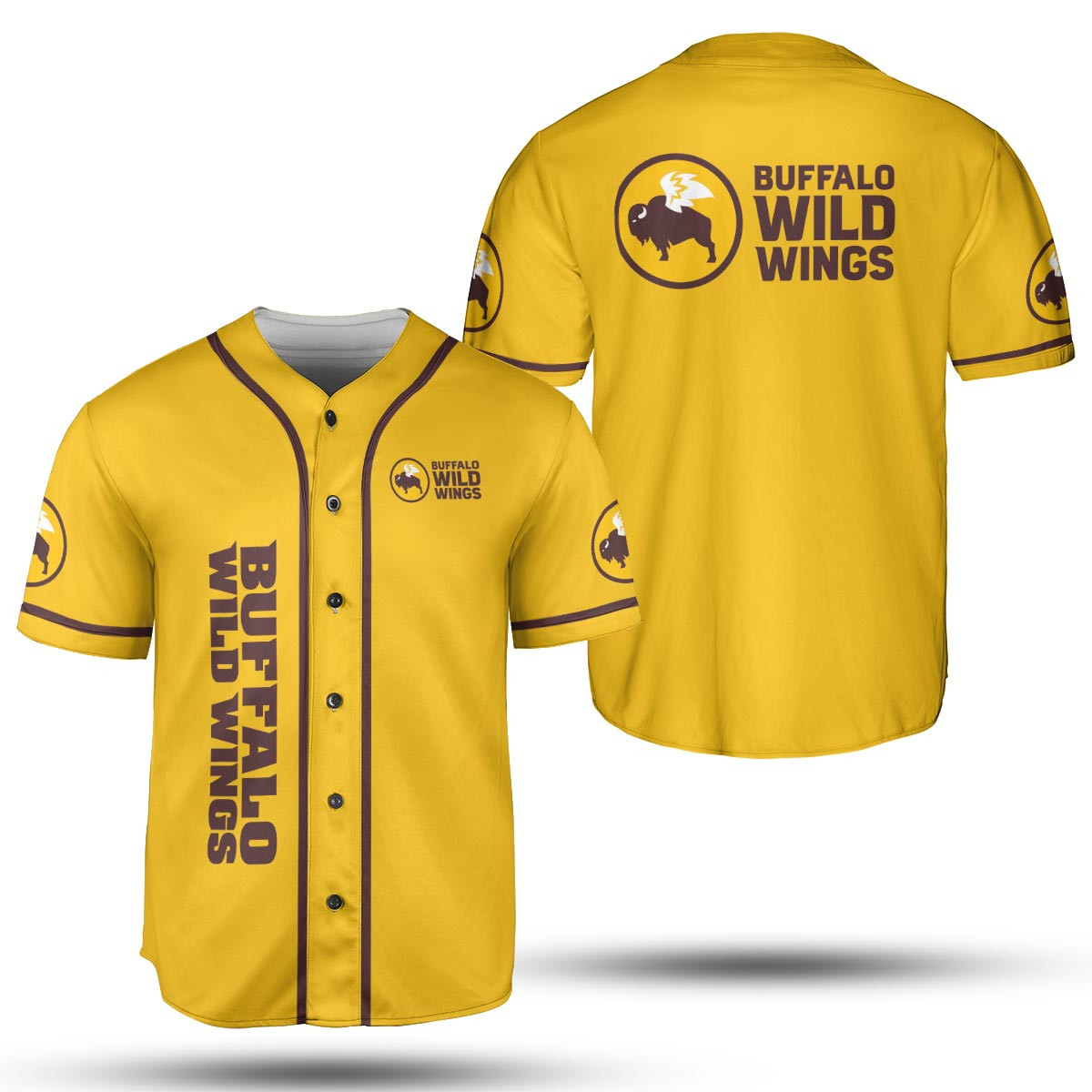 Buffalo Wild Wings Jersey Shirt Baseball Jersey Collection