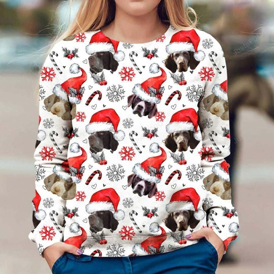 Burgos Pointer Ugly Christmas Sweater, Perfect Holiday Gift