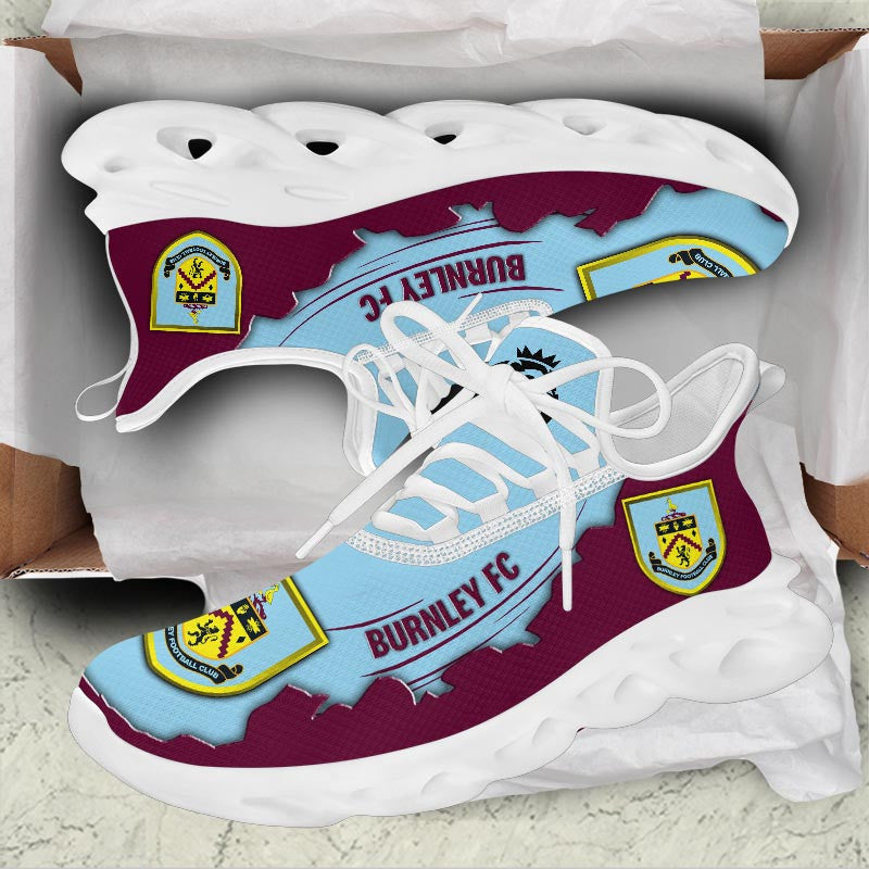 Burnley F.C Max Soul Shoes Sneakers for Men And Women – Soccer Fan Shoes, Team Sneakers - Image 3