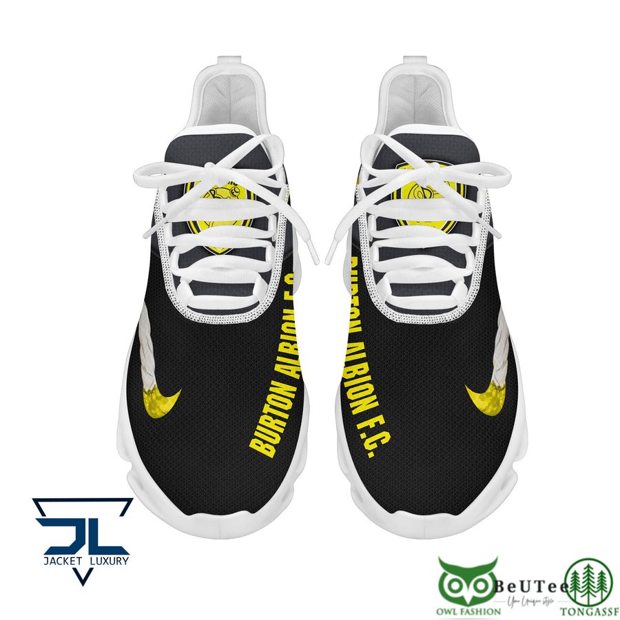 Burton Albion F.C Max Soul Shoes Sneakers for Men And Women – Soccer Fan Shoes, Team Sneakers - Image 4