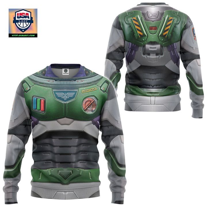 Buzz Lightyear Costume Disney Ugly Christmas Sweater