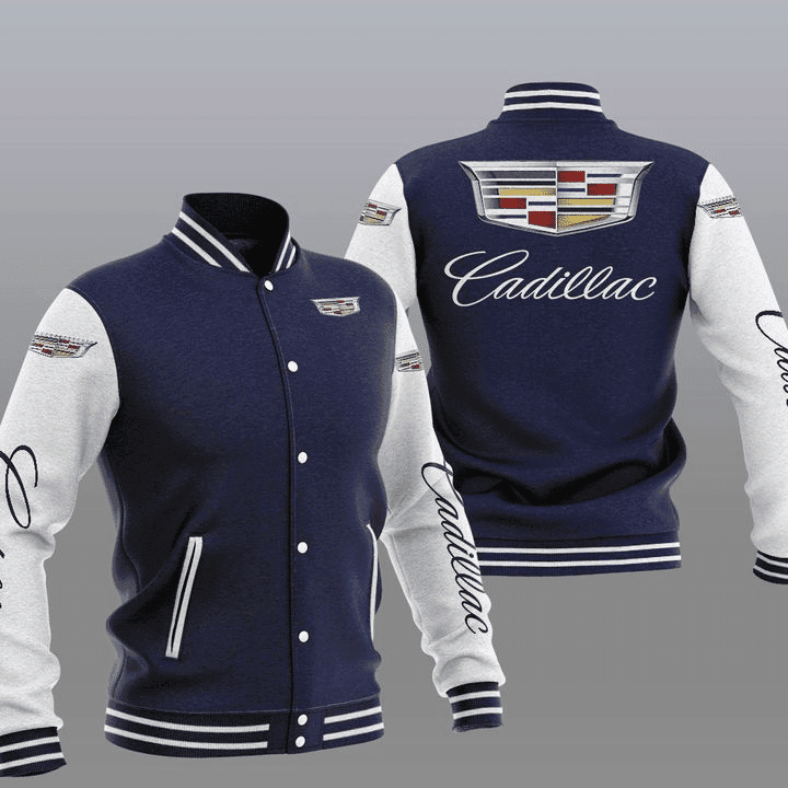 Cadillac Fashion Baseball Jacket for Men & Women | Vehicle Brand Fan Gift