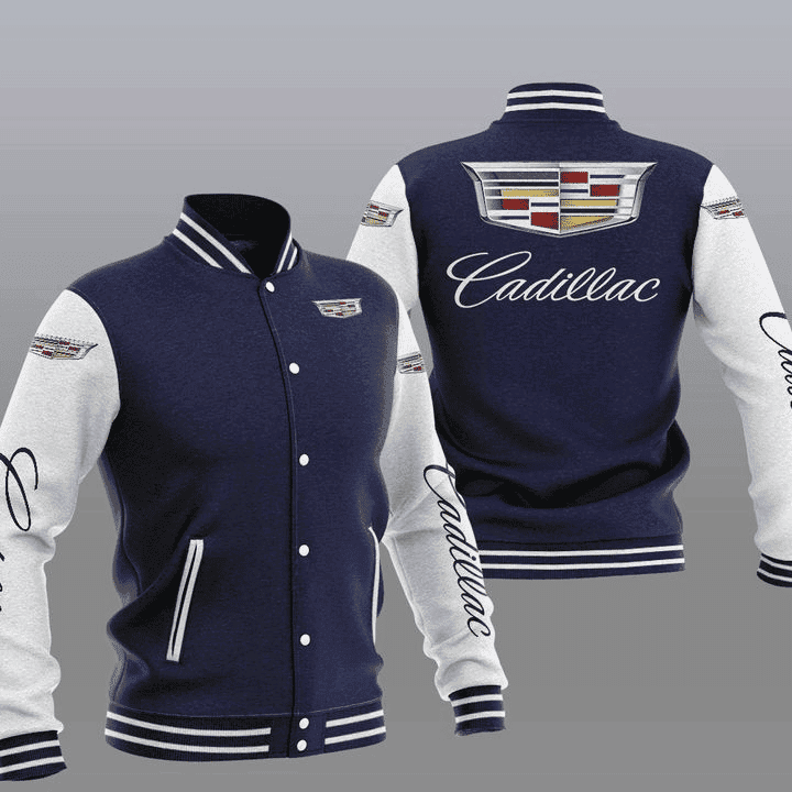 Cadillac Fashion Baseball Jacket for Men & Women | Vehicle Brand Fan Gift