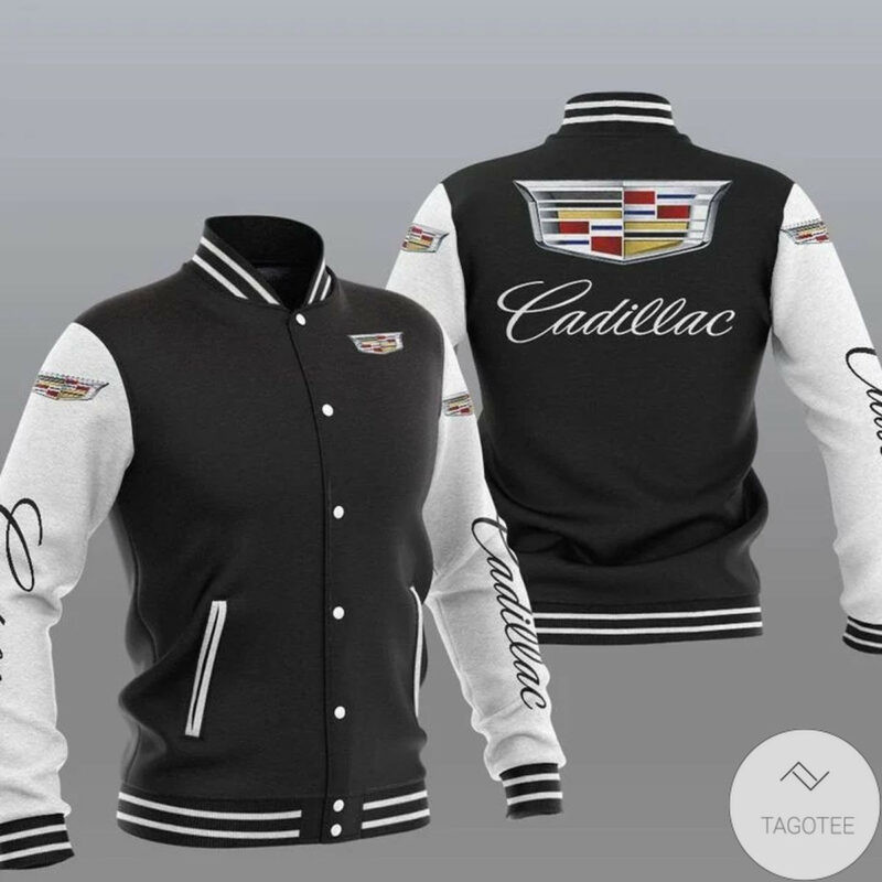 Cadillac Varsity Baseball Jacket for Men & Women | Vehicle Brand Fan Gift