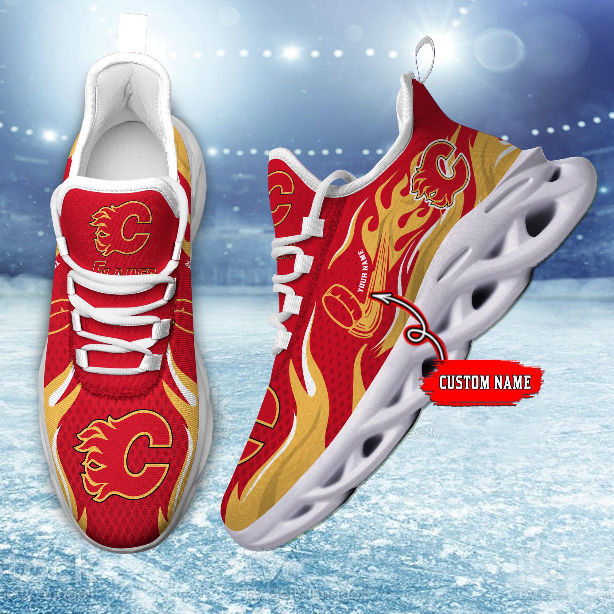 Calgary Flames Max Soul Shoes Sneakers for Men And Women – Casual Shoes, Streetwear Shoes
