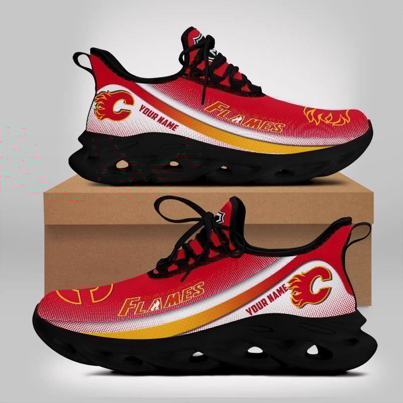Calgary Flames Max Soul Shoes Sneakers for Men And Women – Casual Shoes, Streetwear Shoes - Image 5