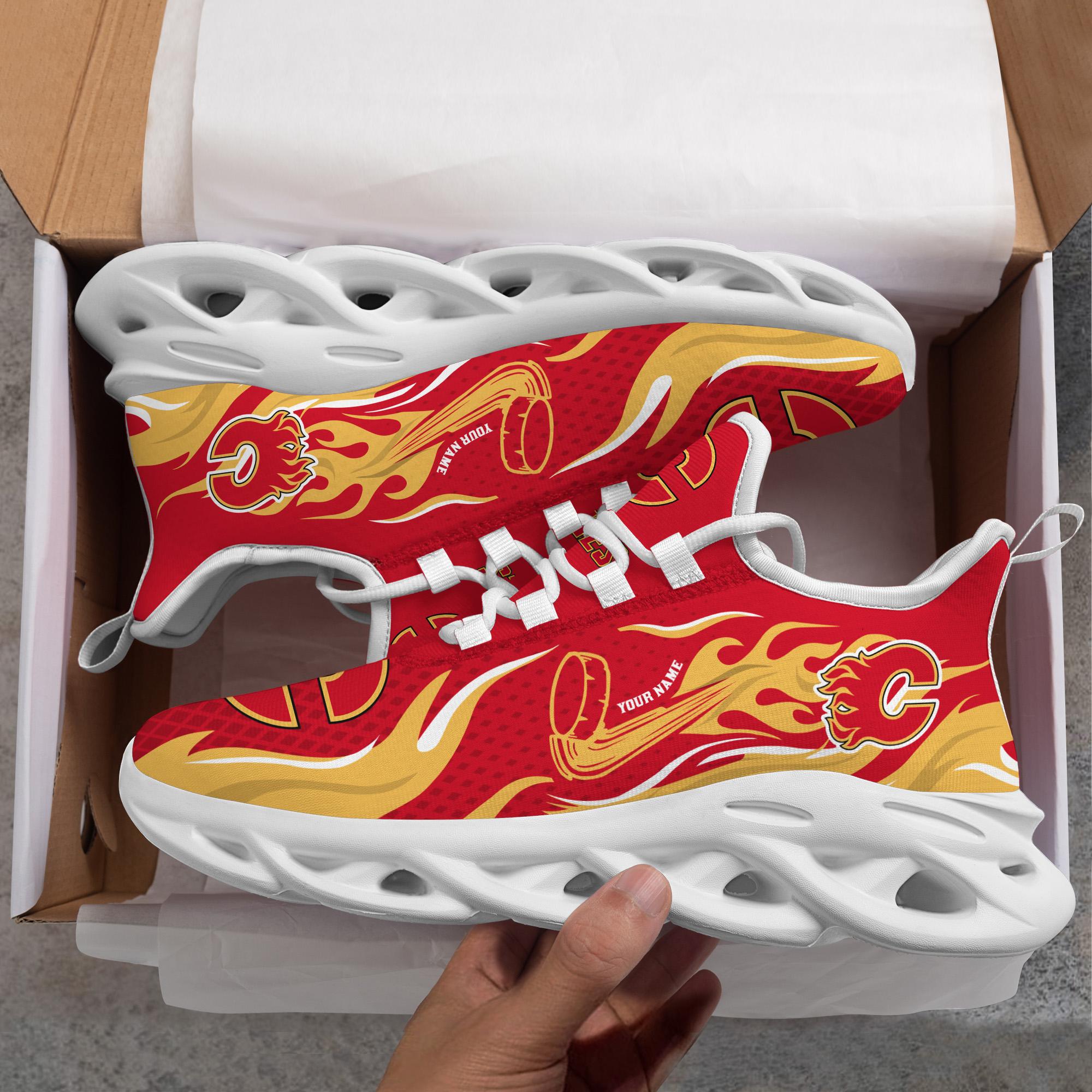 Calgary Flames Max Soul Shoes Sneakers for Men And Women – Casual Shoes, Streetwear Shoes - Image 8