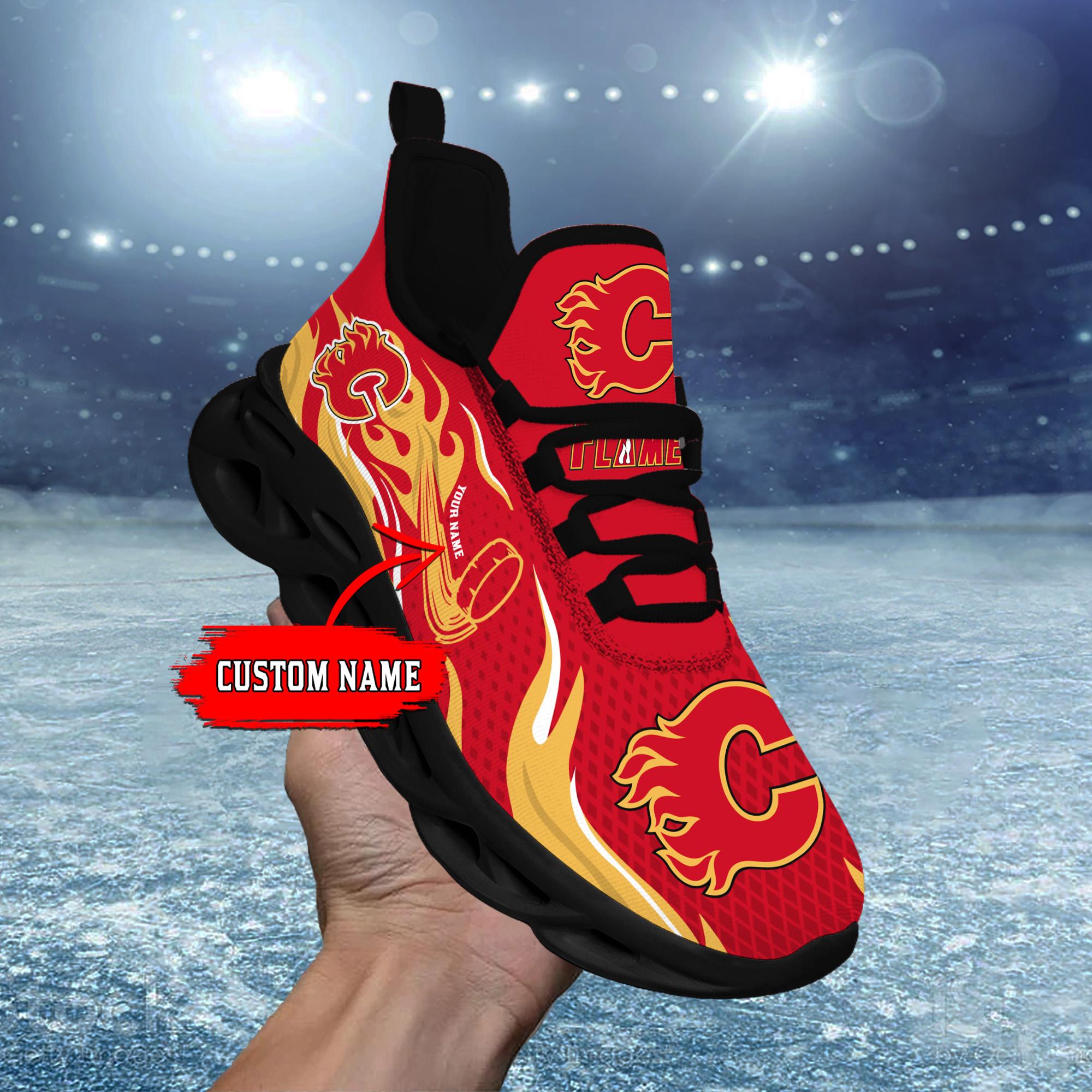 Calgary Flames Max Soul Shoes Sneakers for Men And Women – Casual Shoes, Streetwear Shoes - Image 5