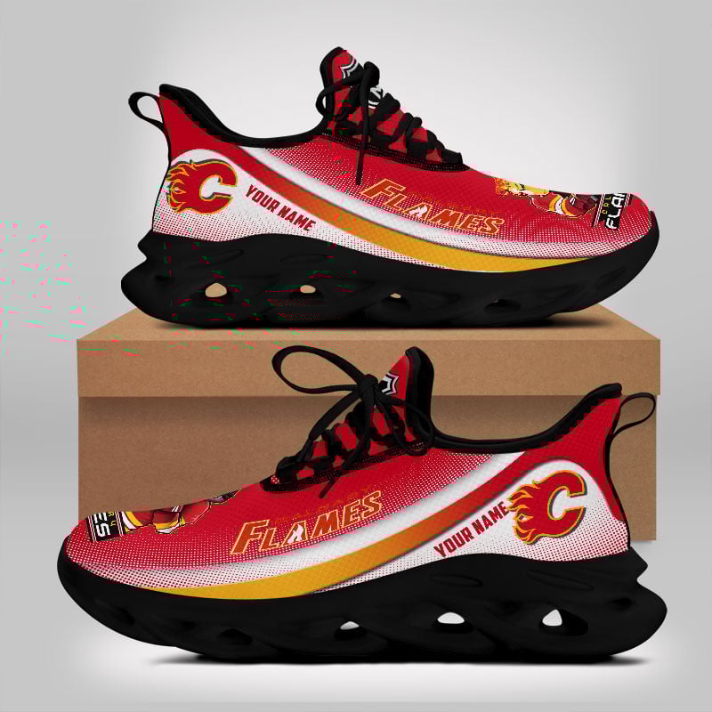 Calgary Flames Max Soul Shoes Sneakers for Men And Women – Casual Shoes, Streetwear Shoes - Image 5
