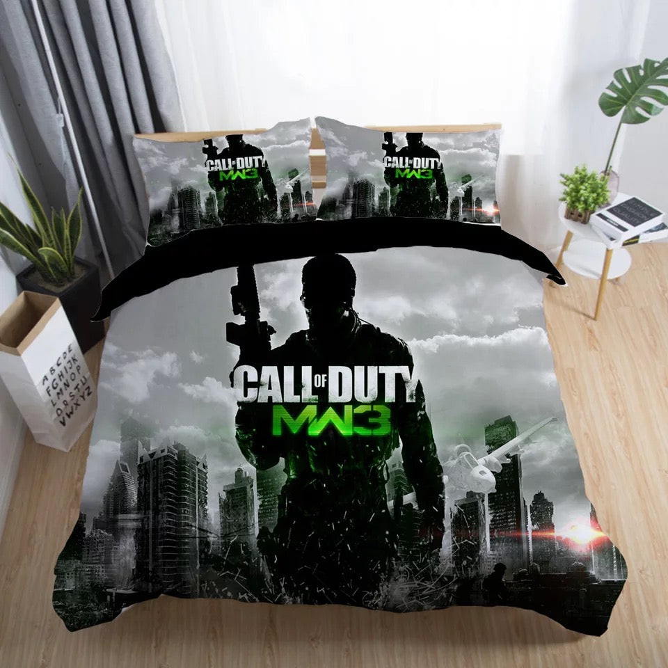 Call Of Duty Duvet Cover Quilt Cover Pillowcase Bedding Set Bed Linen Home Bedroom Decor