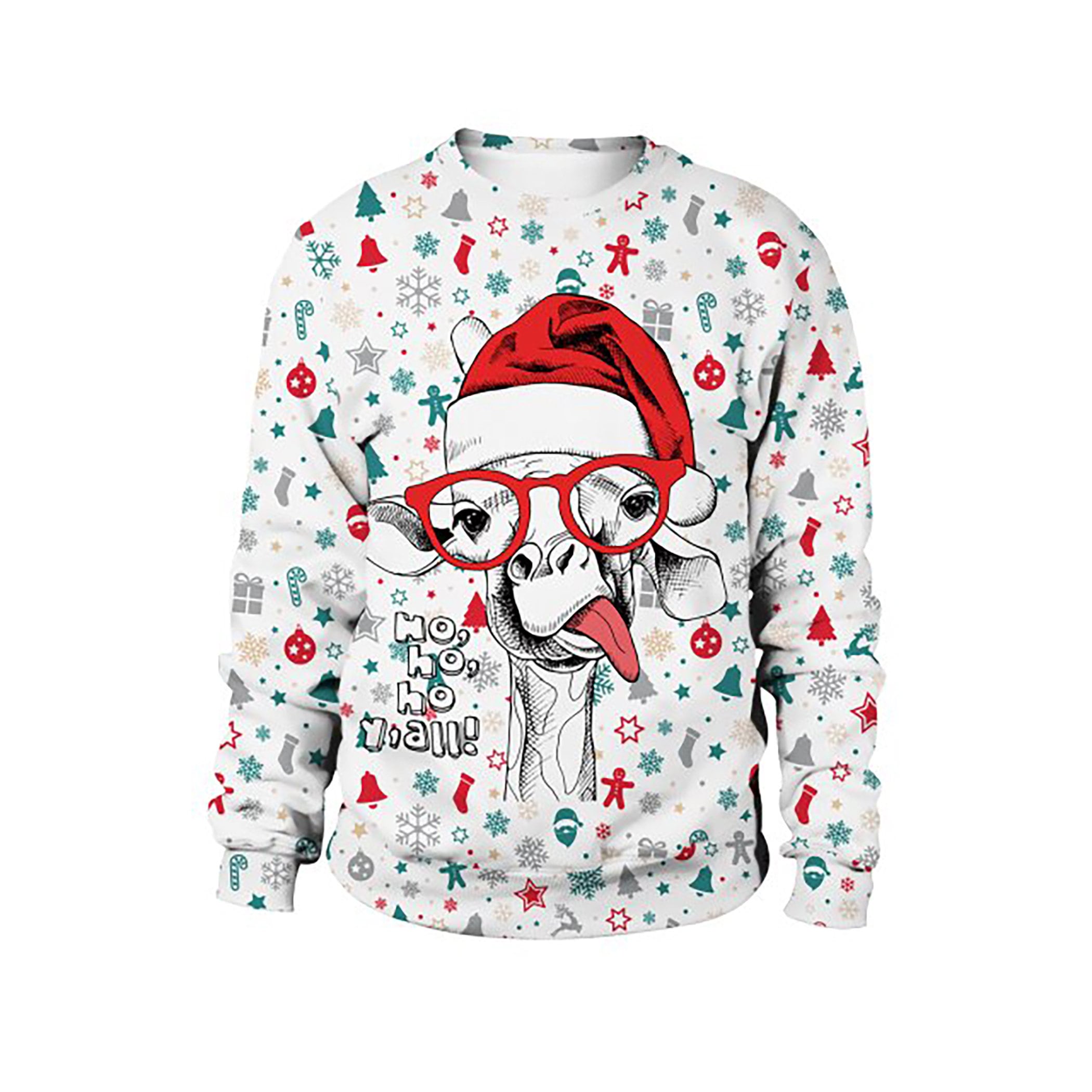 Camel Ho Ho Ho All Ugly Christmas Sweater