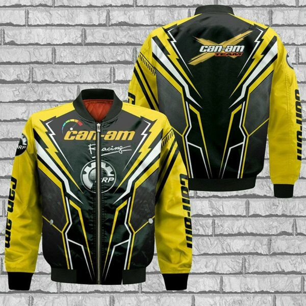 Can-Am Brp Maverick X3 Bomber Jacket | Streetwear Jacket for Men & Women | Fan Gift