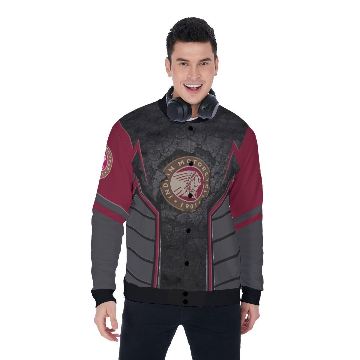 Can-Am Maverick X3 Personalized Name Baseball Jacket for Men & Women | Vehicle Brand Fan Gift