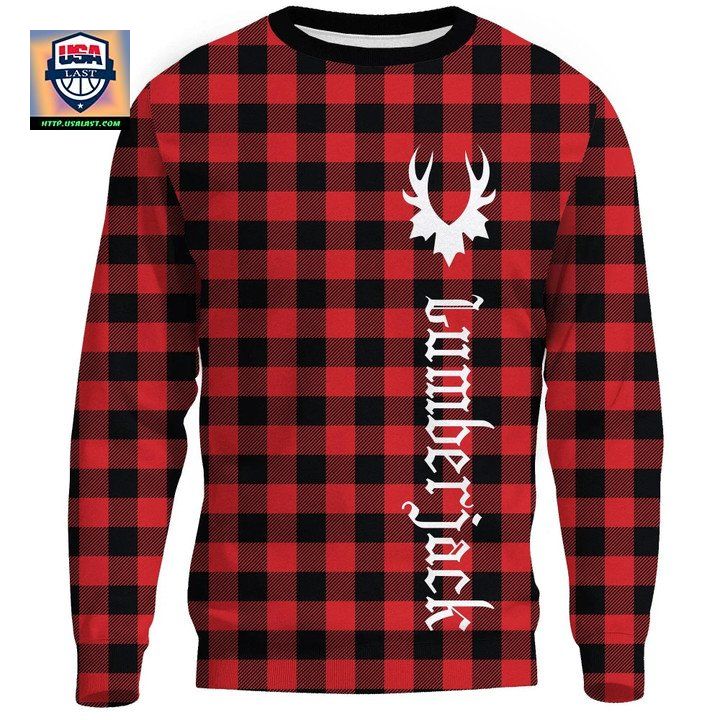 Canada Sweater Canada Day 2021 Lumberjack Buffalo Plaid A13