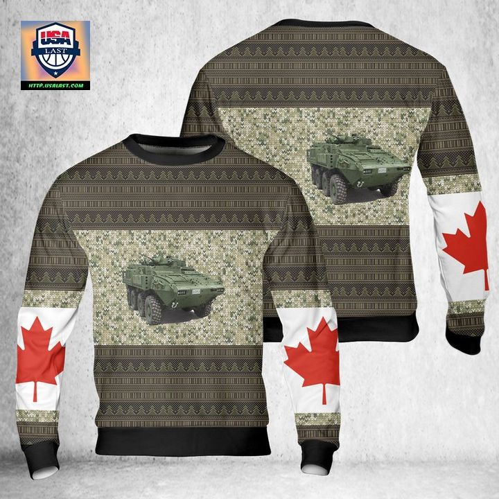 Canadian Army Light Armoured Vehicle LAV 60 Sweater 3D