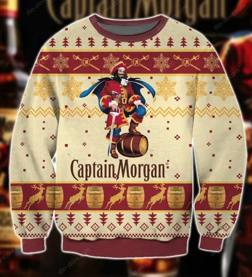 Captain Morgan Ugly Ugly Christmas Sweater