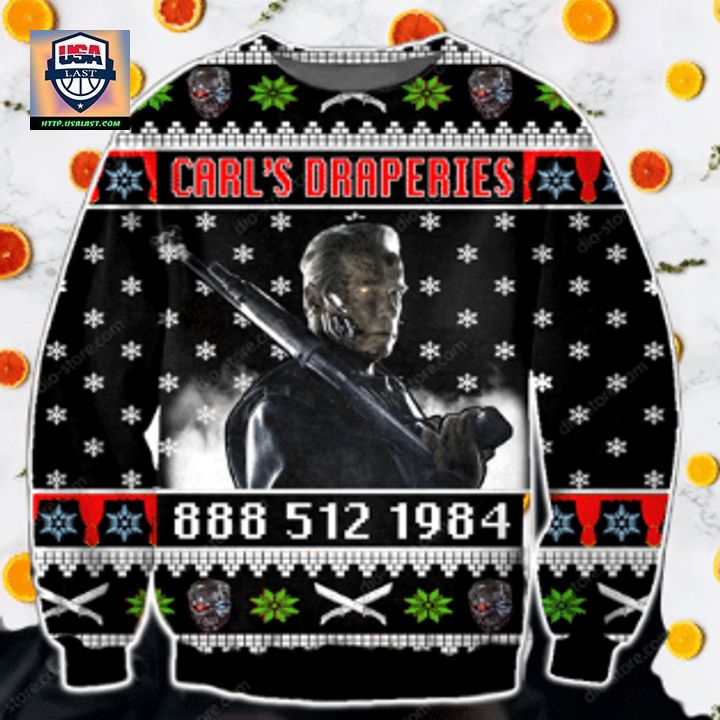 Carls Draperies Ugly Christmas Sweater