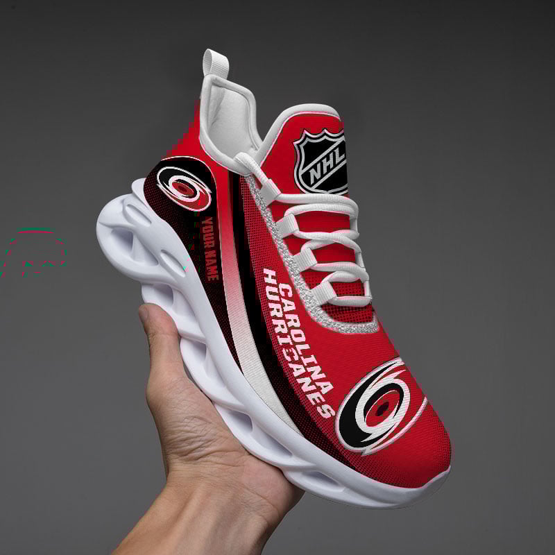 Carolina Hurricanes Max Soul Shoes Sneakers for Men And Women – NHL Hockey Fan Shoes, Team Sneakers