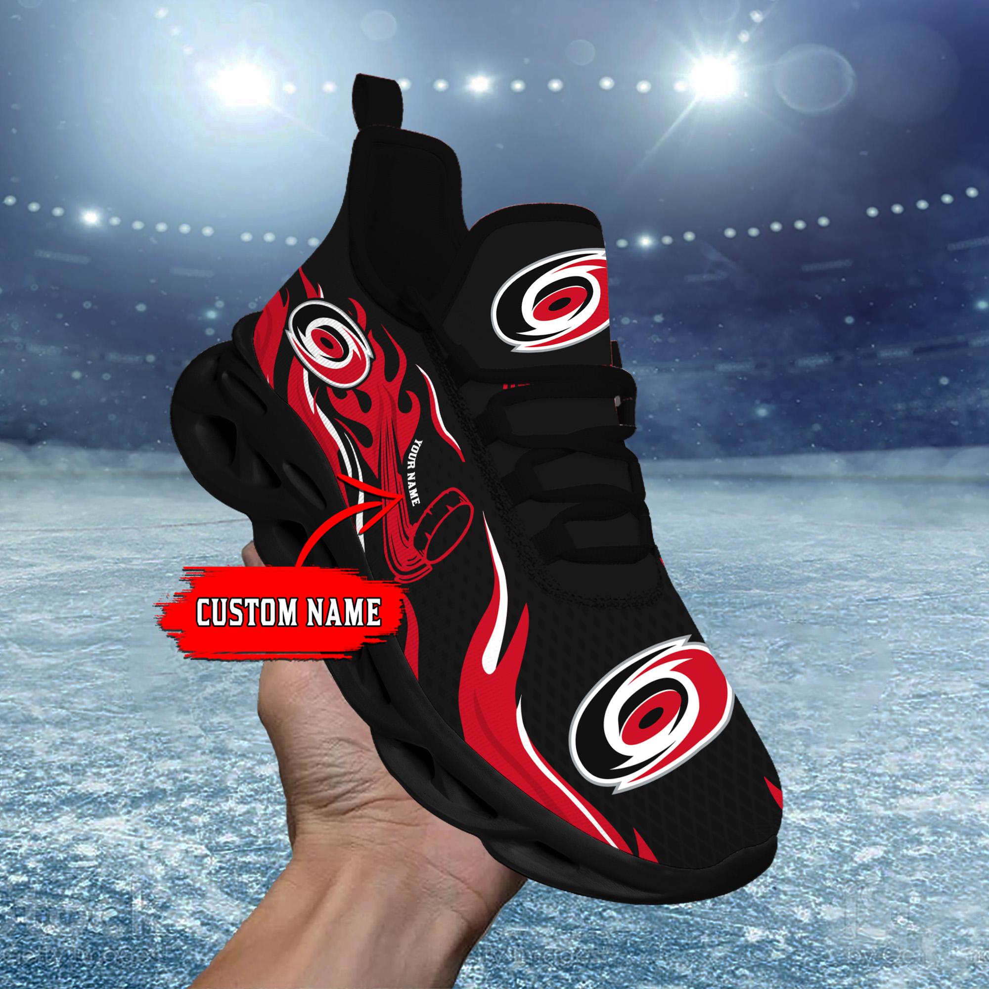 Carolina Hurricanes Max Soul Shoes Sneakers for Men And Women – NHL Hockey Fan Shoes, Team Sneakers - Image 5
