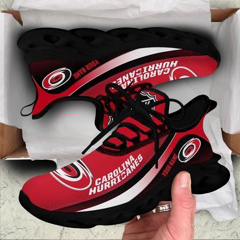 Carolina Hurricanes Max Soul Shoes Sneakers for Men And Women – NHL Hockey Fan Shoes, Team Sneakers - Image 6
