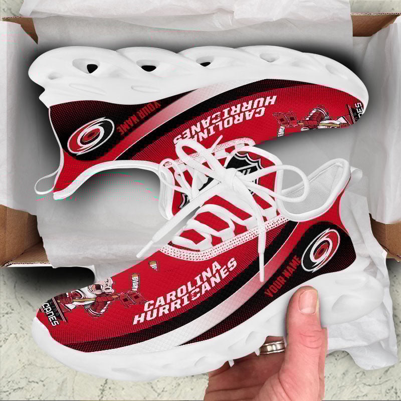 Carolina Hurricanes Max Soul Shoes Sneakers for Men And Women – NHL Hockey Fan Shoes, Team Sneakers - Image 3